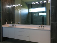 White Quartz Bathroom