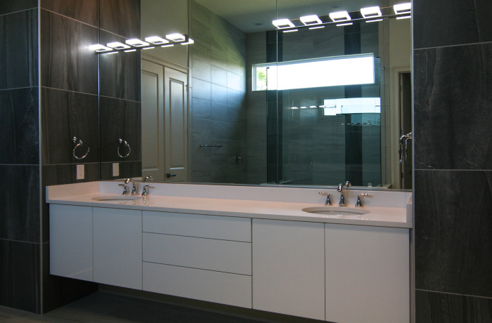 White Quartz Bathroom