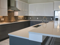 White Quartz Kitchen