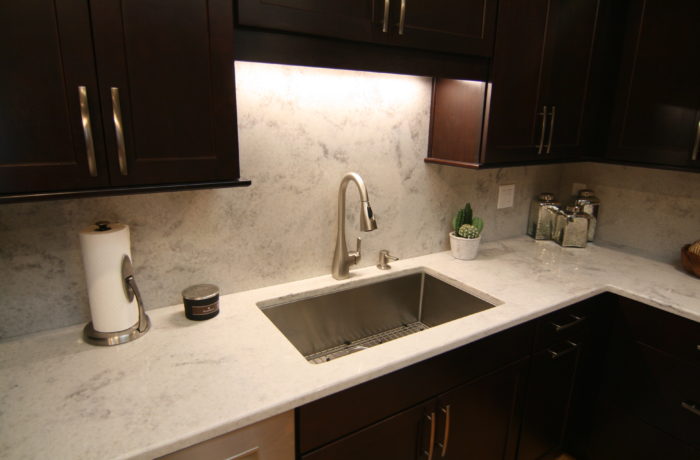 Marble Mist Quartz Kitchen Sink