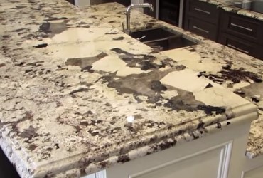 White Kitchen Countertop Repair Orlando FL